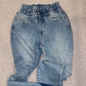 Pistola Paperbag light wash jean